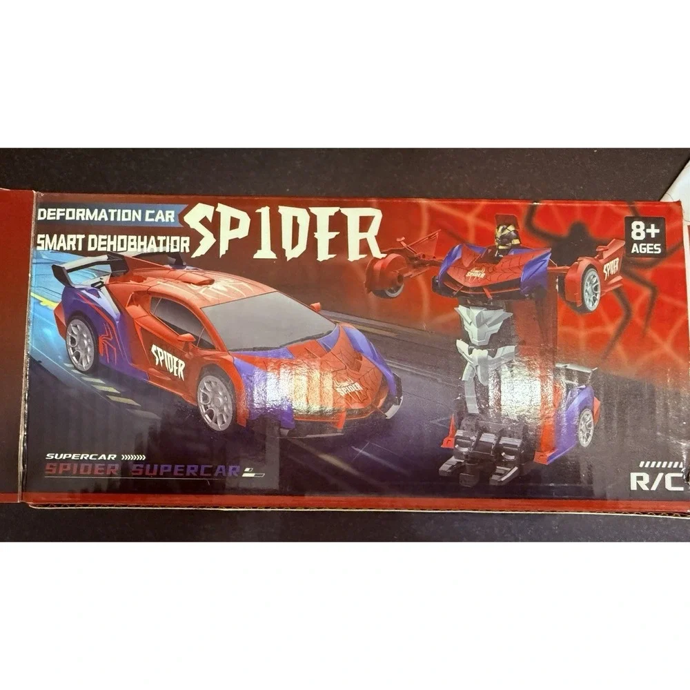 Spider RC Supercar Transformer Remote Control Car 1:18 Racing Deformation Car